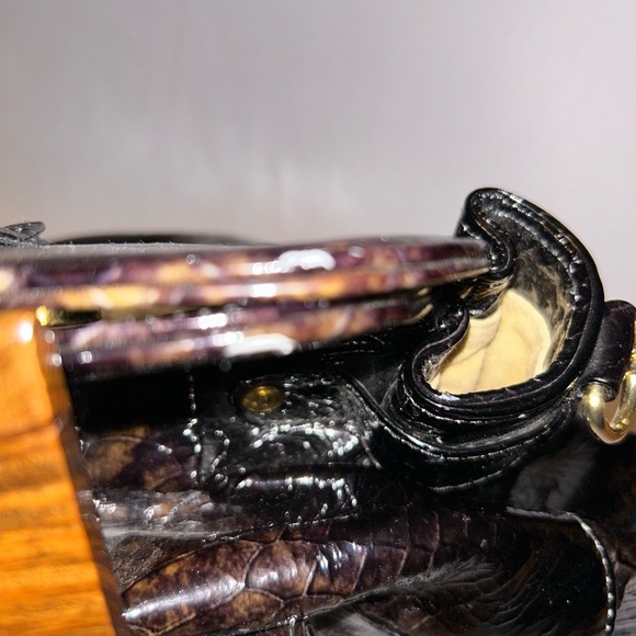 New Zina Ava snake print leather bag - Picture 5 of 13